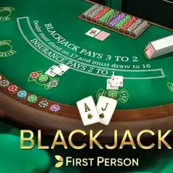 First Person Blackjack by Evolution